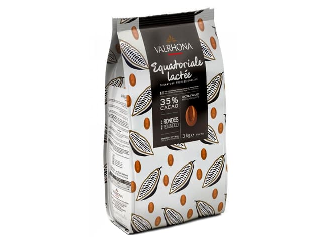 Chocolat au lait Equatoriale 35% - 3 kg - Valrhona