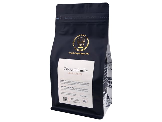 Chocolat noir Araguani 72% - 500 g - Valrhona