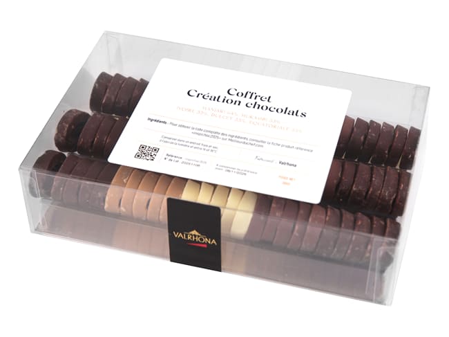 Coffret création chocolats 2025 - Dégustation Gourmande - Valrhona