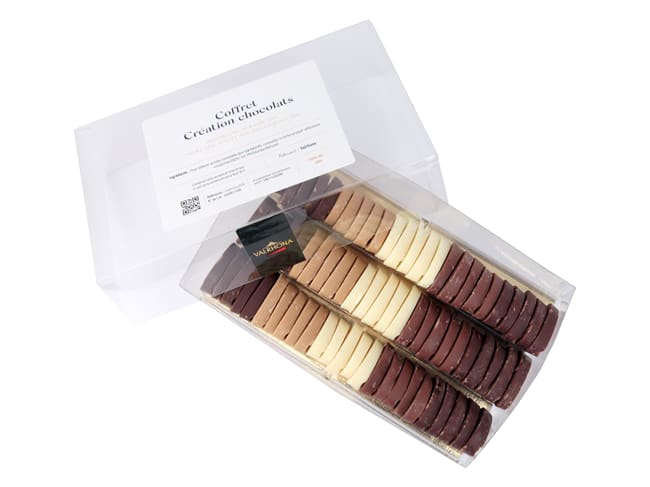 Coffret création chocolats 2025 - Dégustation Gourmande - Valrhona