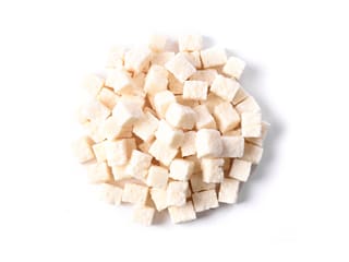 Cube de noix de coco séchée