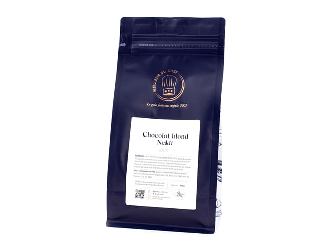 Chocolat blond Nekli 28% - 500 g - Villars