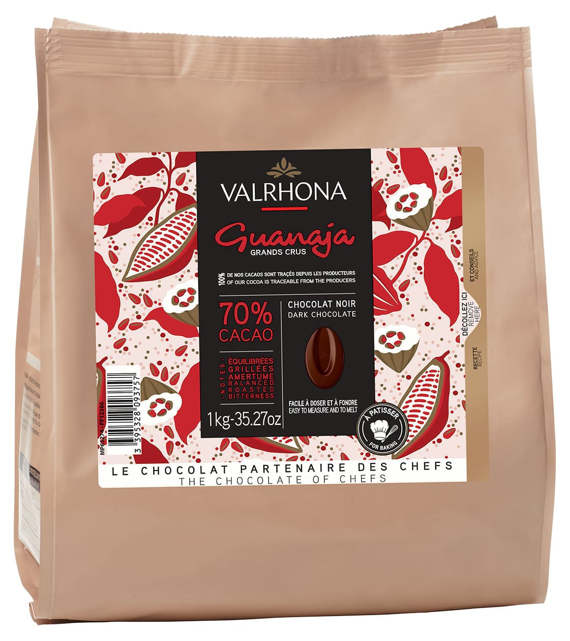 Fèves de chocolat noir Guanaja Valrhona - Meilleur du Chef