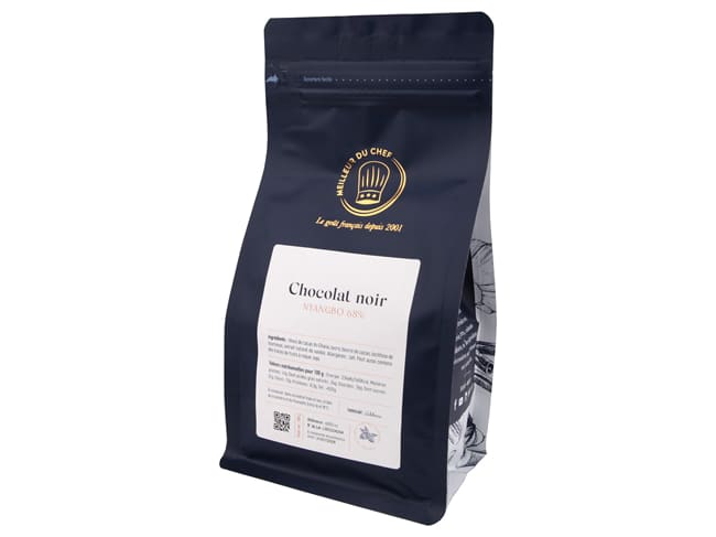 Chocolat noir Nyangbo 68% - 500 g - Valrhona