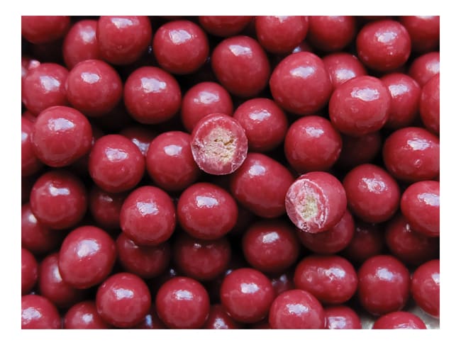 Perles croustillantes Inspiration framboise - 250 g - DDM proche - Valrhona