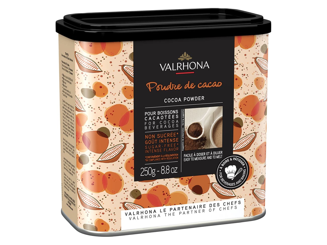 Poudre de cacao non sucré 250 g Van Houten