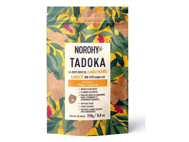 Tadoka Gingembre - Sachet de 62 cubes - Norohy