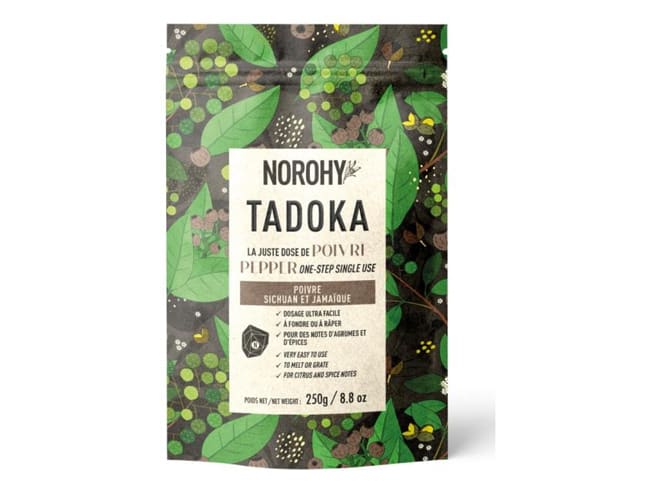 Tadoka Poivre - Sachet de 62 cubes - Norohy