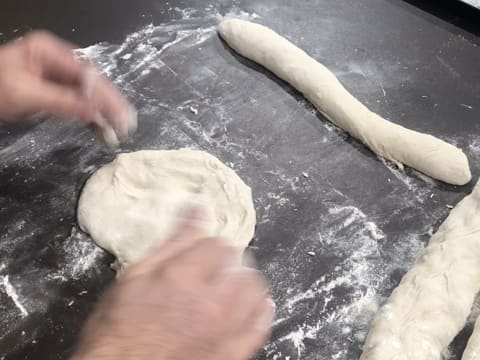 Mini-baguettes (sans pétrissage) - 65