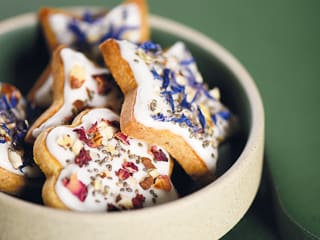 Sablés de Noël fleuris