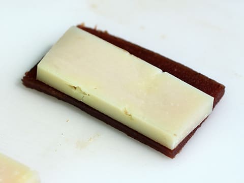 Bonbons au fromage de brebis et pâte de coings - 4