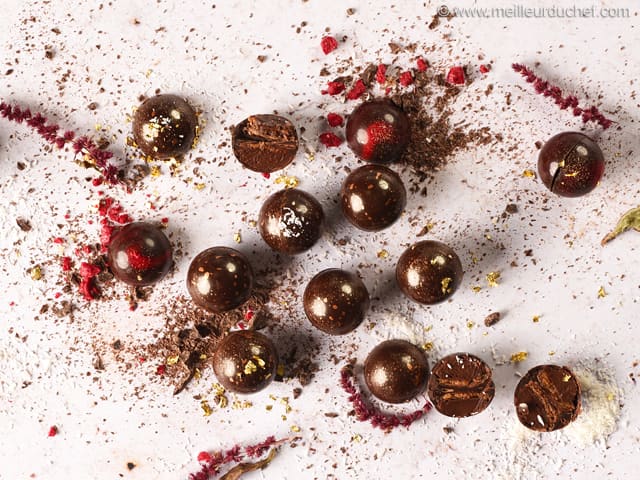 Recette - Bonbons au chocolat 