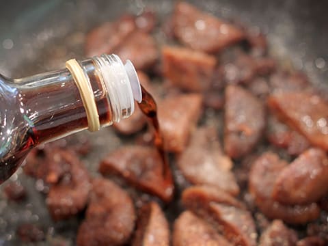 Bonbon de foie gras en aumônière et son écrasé de potimarron - 6