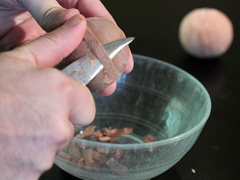 Boule meringuée au chocolat - 45