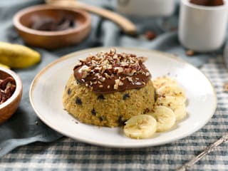 Bowl cake banane & pépites de chocolat