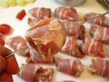 Brochettes d'agneau au lard - 19