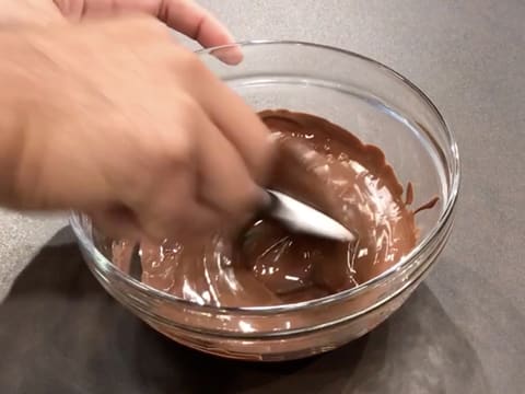 Bûche de Noël coco chocolat, façon bounty - 10