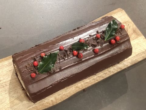 Bûche de Noël au chocolat - 76