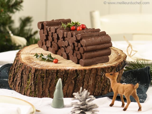 Bûche de Noël Woody