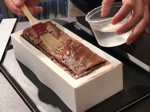 Bûche de Noël façon forêt noire - 50