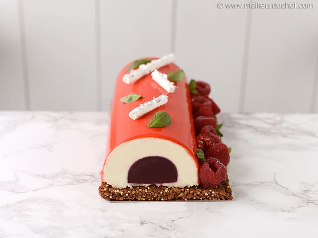 Bûche de Noël fraîcheur