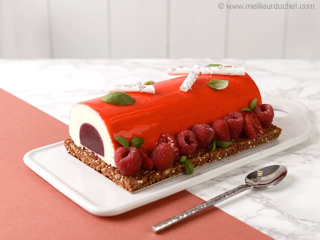 Bûche de Noël fraîcheur