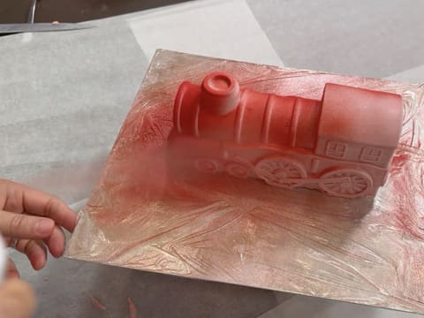 Bûche framboise & pistache - 78