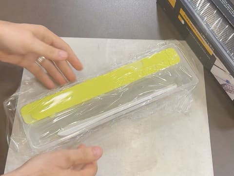 Bûche kombucha, pomme verte & vanille fumée - 55