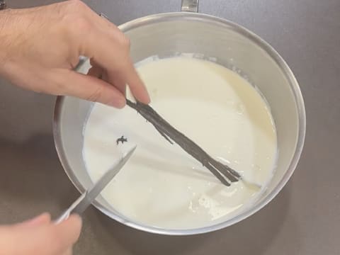 Bûche kombucha, pomme verte & vanille fumée - 58