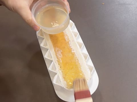 Bûche kombucha, pomme verte & vanille fumée - 88