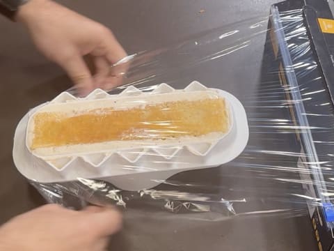 Bûche kombucha, pomme verte & vanille fumée - 89