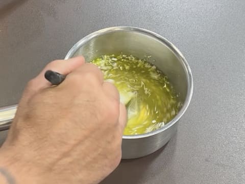 Bûche kombucha, pomme verte & vanille fumée - 99