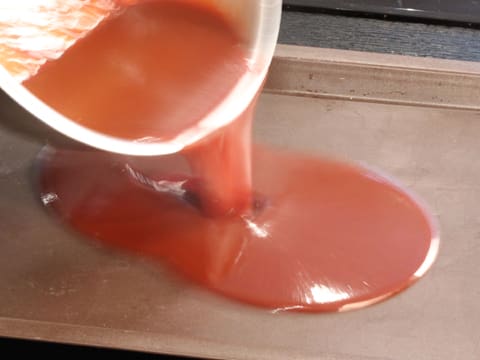 Bûche de Noël à la mousse de marron et son cœur fondant de caramel au beurre salé - 43