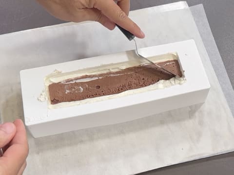 Bûche de Noël au chocolat et fruits exotiques - 100