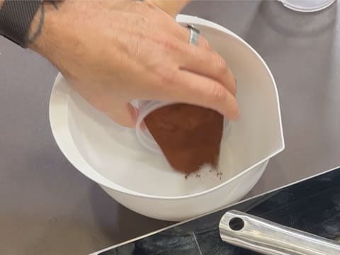 Bûche de Noël au chocolat et fruits exotiques - 139