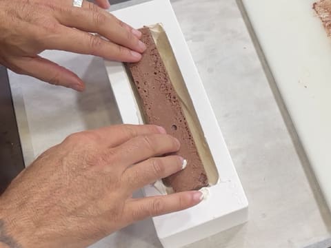 Bûche de Noël au chocolat et fruits exotiques - 99