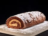 Bûche de Noël facile au chocolat et café