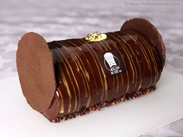 Bûche de Noël façon Opéra