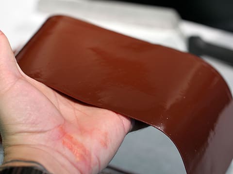 Bûche de Noël passion et son insert chocolat - 44