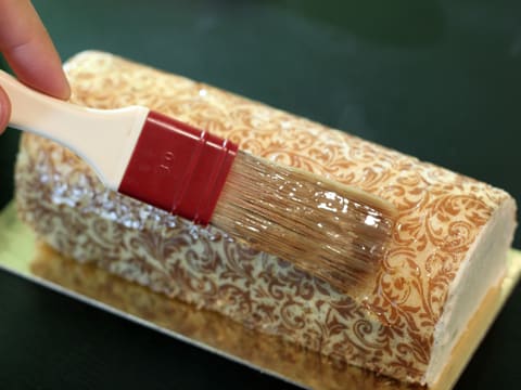 Bûche de Noël à la mousse de poire - Fiche recette avec photos - Meilleur  du Chef