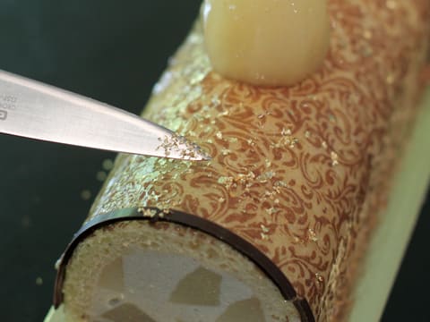 Bûche à la mousse de poire - 63