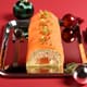 Bûche de Noël salée à la truite de Banka
