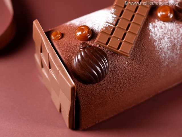 Bûche de Noël "Sensation caramel"