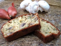 Cake aux champignons