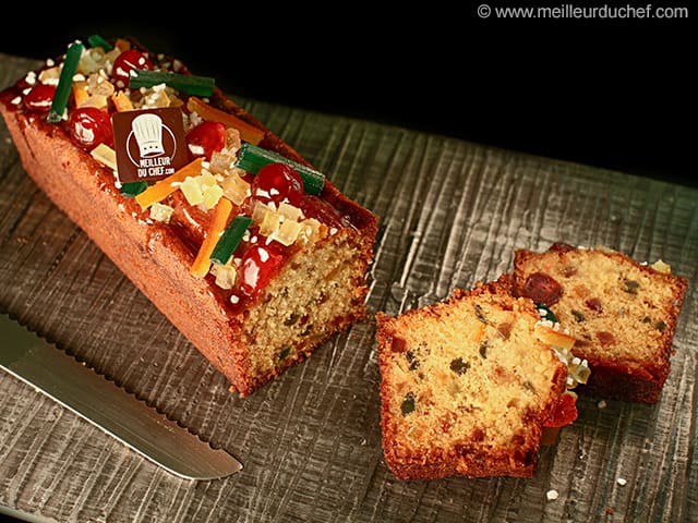 Cake aux fruits confits - La recette de mon cake aux fruits confits parfait