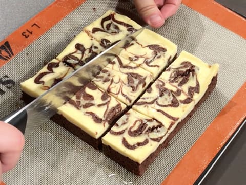 Cheesecake brownies - 36