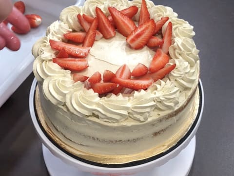 Chiffon-cake pistache-fraise - 50