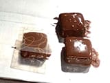 Carrés de chocolat au lait, ganache croustillante et pétillante - 41