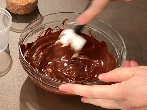 Carrés de chocolat au lait, ganache croustillante et pétillante - 6