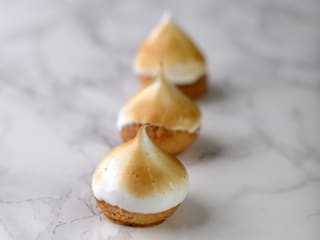 Choux citron meringué